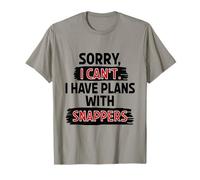 I Can’t Snappers Joke Funny Sarcastic Snapping Turtle Lover T-Shirt