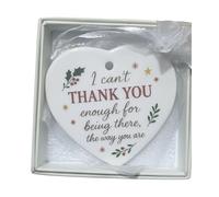 I Can’t Thank You Enough - Heart Ornament for Teacher, Friend, or Loved One (B110)
