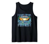 I Can’t Work Today - My Arm’s in a Cast Funny Fishing Tank Top