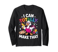 I Can Totally Make That Crafting Duck Outfit for Creative Long Sleeve T-Shirt