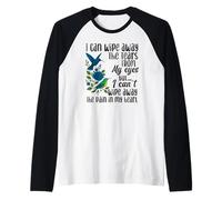 I can Wipe Away The tears from My Eyes Raglan Baseball Tee