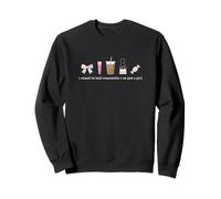 I Cannot Be Held Responsible I'm Just A Girl Aesthetic Sweatshirt