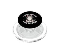I Cannot Brain Today I Has The Dumb Funny Cat PopSockets PopGrip for MagSafe