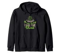 I Cannot Brain Today I Has the Dumb Funny Sarcastic Zip Hoodie
