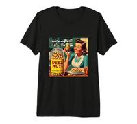 I Cannot get Enough of Deez Nuts Mid-Century Housewife Ad Premium T-Shirt