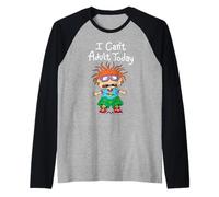 I Can't Adult Today Chuckie Raglan Baseball Tee