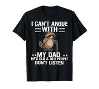 I Can't Argue With My Dad Funny Son and Daughter Saying T-Shirt