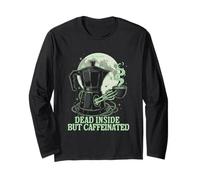 I Can't Argue with My Kids Skeleton Mom Coffee Design Long Sleeve T-Shirt