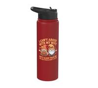 I Can't Argue with My Wife She's Older Than Me Stainless Steel Insulated Water Bottle