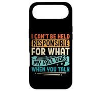 I Can't Be Held Responsible For What My Face Does Sarcastic Case for iPhone Air