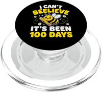 I Can't Believe Its Been 100 Days Funny Bee 100th Day School PopSockets PopGrip for MagSafe