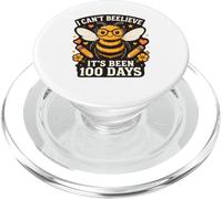 I Can't Believe Its Been 100 Days Funny Bee 100th Day School PopSockets PopGrip for MagSafe