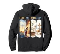 I Cant But I Know A Guy Christian Faith Collage Pullover Hoodie