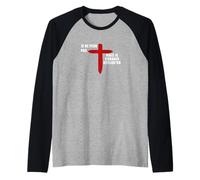 I Can't But I Know A Guy Cross Jesus Christian Raglan Baseball Tee