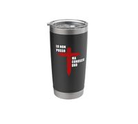 I Can't But I Know A Guy Cross Jesus Christian Stainless Steel Insulated Tumbler