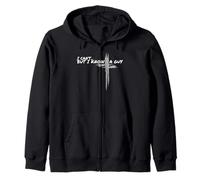 I Can't But I Know A Guy Funny Christian Jesus Cross Faith Zip Hoodie