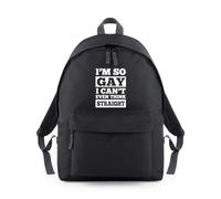 I Can't Even Think Straight Backpack Rucksack 18L Bag - 42 x 31 x 21cm