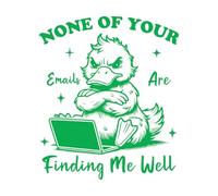 I Can't find Your Emails. I'm so Funny. Wall Decals 65.6x76.8cm It Won't Fall Off Green