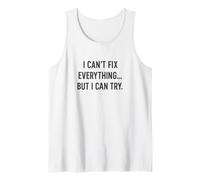I Can't Fix Everything But I Can Try Caregiver Tank Top
