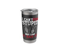 I Can't Fix Stupid But I Can X-Ray It Rad Techs Radiology Stainless Steel Insulated Tumbler