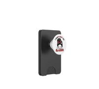 I Can't Hear You I've Lost My Glasses Female Messy Bun Fun PopSockets PopWallet for MagSafe