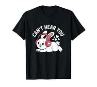 I Can't Hear You Meme Can't Hear You Little Bunny Rabbit T-Shirt