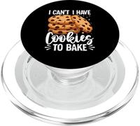 I Can't I Have Cookies To Bake PopSockets PopGrip for MagSafe