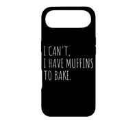 I Can't I Have Muffins To Bake Funny Muffin Baking Case for iPhone Air