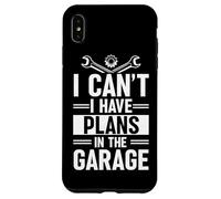 I Can't I Have Plans In The Garage Car Guy Garage Repair Case for iPhone XS Max