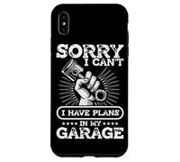 I Can't I Have Plans In The Garage Car Guy Vehicle Repair Case for iPhone XS Max