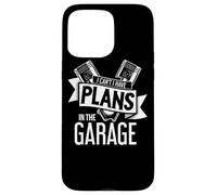 I Can't I Have Plans in the Garage - Car Mechanic - Twist Case for iPhone 15 Pro Max