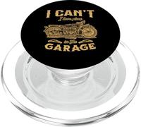 I Cant I Have Plans In The Garage Mens Motorbike Mechanic PopSockets PopGrip for MagSafe
