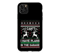 I Can't I Have Plans in The Garage Ugly Christmas Case for iPhone 11 Pro Max