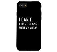 I Can't I Have Plans With My Guitar Cute Funny Guitarist Case for iPhone SE (2020) / 7/8