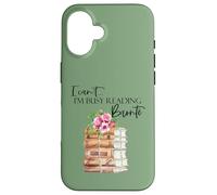 I Can't I'm Busy Reading Bronte Case for iPhone 16