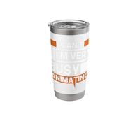 I Can't I'm Very Busy Animating - Animator Motion Designer Stainless Steel Insulated Tumbler