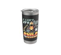 I Can't It's Build Season Artificial Intelligence Robotics Stainless Steel Insulated Tumbler