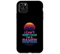 I Can't Keep Calm Gamer Dad Fathers Day Video Gaming Son Case for iPhone 11 Pro Max