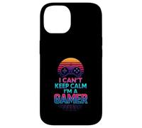 I Can't Keep Calm Gamer Dad Fathers Day Video Gaming Son Case for iPhone 14