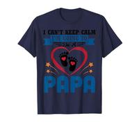 I Can't Keep Calm Going to Be A Papa New Grandpa Grandkids T-Shirt