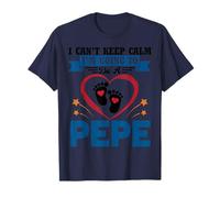 I Can't Keep Calm Going to Be A Pepe New Grandpa Grandkids T-Shirt