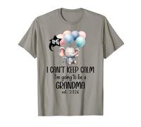 I Can't Keep Calm I'm Going to Be a Grandma est 2026 Nana T-Shirt
