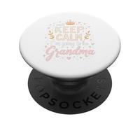 I can't keep calm I'm going to be a Grandma PopSockets Adhesive PopGrip