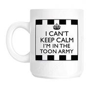 I Can't Keep Calm I'm in The Toon Army Novelty Fun Mug, Ideal Father's Day Gift, Mother's Day Gift, Workplace, Birthday or Christmas Presesent