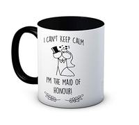 I Can't Keep Calm I'm The Maid of Honour! - Funny Ceramic Coffee Mug