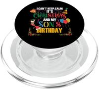 I Can't Keep Calm It's Christmas And My Daughter's Birthday PopSockets PopGrip for MagSafe