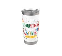 I Can't Keep Calm It's Christmas and My Daughter's Birthday Stainless Steel Insulated Tumbler