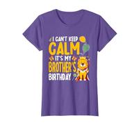 I Can't Keep Calm It's My Brother's Birthday Party T-Shirt