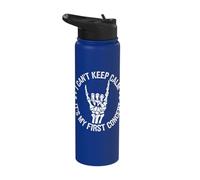 I Can't Keep Calm It's My First Concert Stainless Steel Insulated Water Bottle