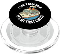 I Can't Keep Calm It's My First Cruise PopSockets PopGrip for MagSafe
